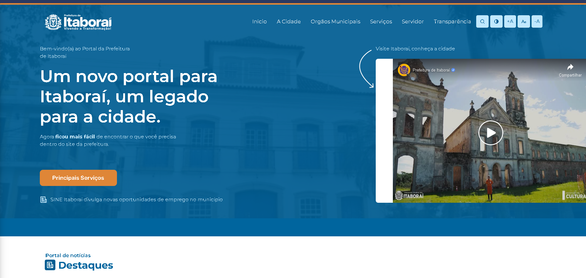 Portal Oficial da Prefeitura